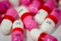 Close up of pills Royalty Free Stock Photo