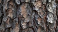 Close-up of pine tree bark texture Royalty Free Stock Photo