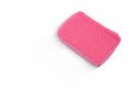 Close up of pink bath sponge Royalty Free Stock Photo