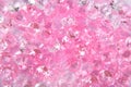 Close up of the pink diamonds Royalty Free Stock Photo