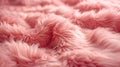 Close Up of Pink Furry Material