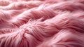 Close Up of Pink Furry Material