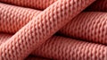 A close up of a pink rope Royalty Free Stock Photo