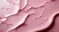 A close up of a pink surface