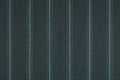 Close up of pinstriped fabric texture background. Royalty Free Stock Photo