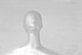 Close-up of a plastic mannequin head Royalty Free Stock Photo