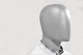 Close-up of a plastic mannequin head Royalty Free Stock Photo