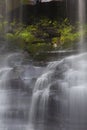 Close Up of Plotterkill Falls Royalty Free Stock Photo