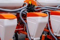 Close-up of Pneumatic Seeder for Agricultural Machinery