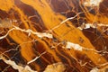 close-up of polished marble with golden streaks