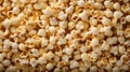 A close up of popcorn on a table Royalty Free Stock Photo