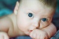 Close-up portrait of baby Royalty Free Stock Photo