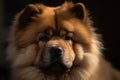 Close-up portrait of Chow Chow