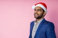 Close up portrait of a handsome young indian man Royalty Free Stock Photo