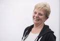 Close up portrait of a happy mature woman in gym wear Royalty Free Stock Photo