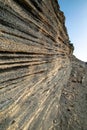 close up geological rock formations on Lanzarote. Royalty Free Stock Photo