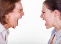 Young couple arguing Royalty Free Stock Photo