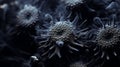 Godly Realistic Close Up Portrait Photograph With Alien Flower Virus