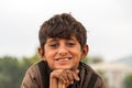 Portrait of a rajasthani boy at pushkar camel festival