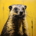 Close Up Portrait Of A Rock Hyrax By Bernard Buffet And More
