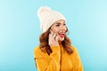 Close up portrait of a smiling young girl Royalty Free Stock Photo