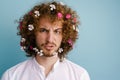 Close up portrait of a smiling young white man Royalty Free Stock Photo