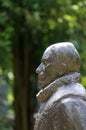 Close up portrait of statue Willem van Oranje Prin Royalty Free Stock Photo