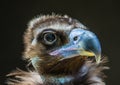 Close up portrait of a Vulture