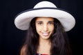 Close up portrait of a young african american girl Royalty Free Stock Photo