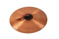 Close up of an prcussion cymbals Royalty Free Stock Photo