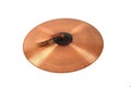 Close up of an prcussion cymbals Royalty Free Stock Photo