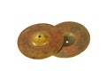 Close up of an prcussion cymbals