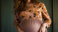 close-up of pregnant woman, cute pregnant woman, lonely pregnant woman, cute girl, close-up of pregnant girl