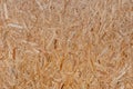 Close up pressed wooden panel background, seamless texture of oriented strand board - OSB wood - Image