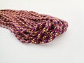 Close up prusik rope texture. Prusik rope sometime used as rope bracelet.