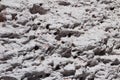 Close up of pumice stones at Campo de Piedra Pomez, Catamarca, Argentina