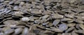 Close-up of pumpkin seeds.