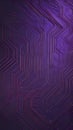 Close up of a Purple high tech circuit board background illustration. Royalty Free Stock Photo