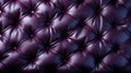 A close up of a purple leather upholstery