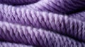 Close up of a purple yarn Royalty Free Stock Photo