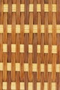 Close up of rattan wicker surface