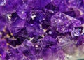 Raw Amethyst druse Royalty Free Stock Photo