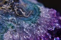 Raw Amethyst druse Royalty Free Stock Photo