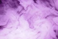 Close up real swirling pink and white smoke background texture