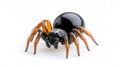 Realistic Model of a Tarantula Spider on White Background
