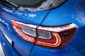 Close-up of the rear light led optics of Kia Ceed 2018 Royalty Free Stock Photo