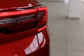 Close-up of the rear light of a modern car. Led optics of the car. Detail on the rear light of a car. Car detail Royalty Free Stock Photo