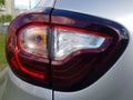 Close-up of the car`s taillight Royalty Free Stock Photo