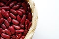 Close up red bean whole grain