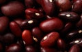 A close up of red beans with a grainy texture Royalty Free Stock Photo